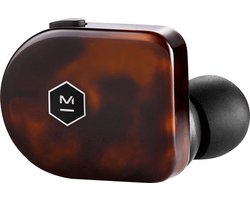 Master & Dynamic MW07 Headset True Wireless Stereo (TWS) In-ear Oproepen/muziek USB Type-C Bluetooth Zwart, Bruin