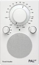 Tivoli Audio - PAL BT - Draagbare radio met FM, AM en Bluetooth - Wit