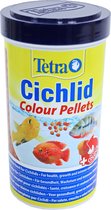 Tetra Cichlid Colour pellets, 500 ml.