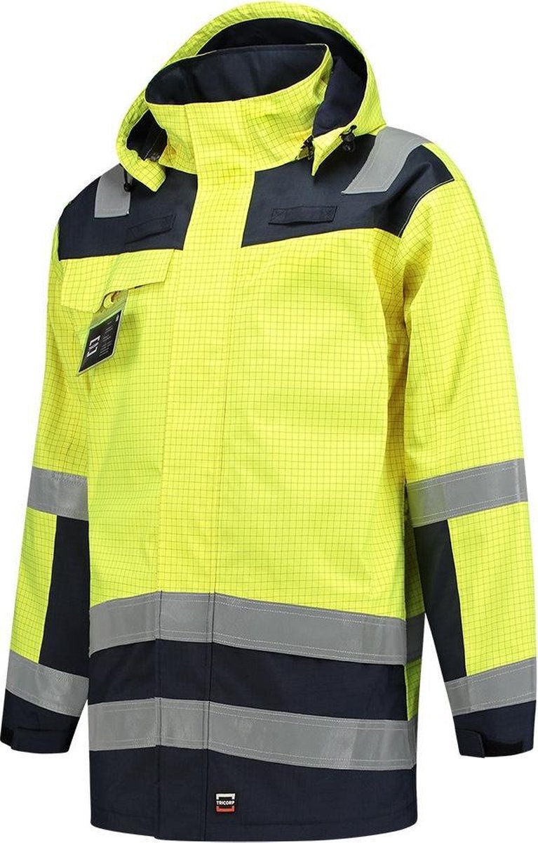 Tricorp Parka Multinorm Bicolor 403009 - Mannen - Geel/Ink - L