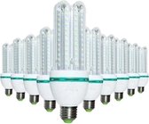 E27 LED-lamp 16W Lynx 220V SMD2835 spaarlamp 360 ° (10 stuks) - Warm wit licht - Overig - Pack de 10 - Wit Chaud 2300k - 3500k - SILUMEN