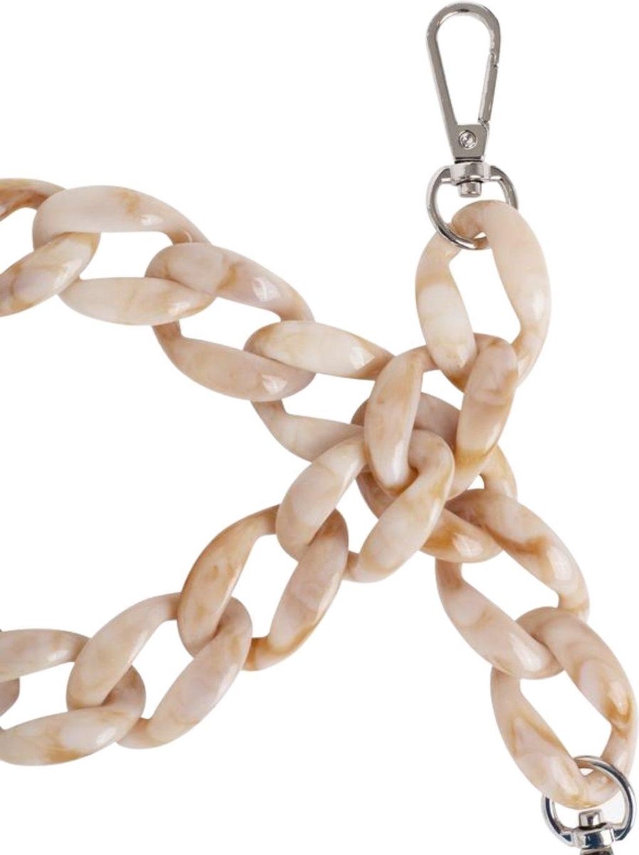Hvisk Chain Handle Schouderbanden Beige bol