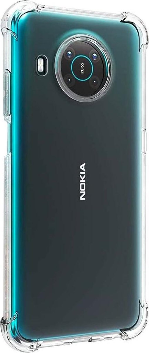 Nokia X10 / X20 Hoesje Schokbestendig Transparant
