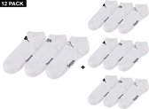 Kappa - Logo Trex 12-Pack - Sokken 12-Pack - 35 - 38 - Wit