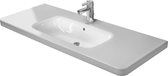 Duravit DuraStyle wastafel 120 cm, 1 kraangat, WonderGliss, wit