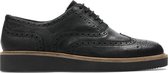 Clarks - Dames schoenen - Baille Brogue - D - black leather - maat 4,5