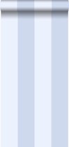Origin behang streep lichtblauw - 346810 - 53 cm x 10,05 m