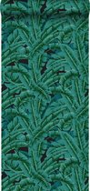 Origin behang palmbladeren donkergroen - 347438 - 53 cm x 10,05 m
