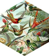 ESTAhome muursticker vogels tropisch junglegroen - 159023 - 140 x 161 cm