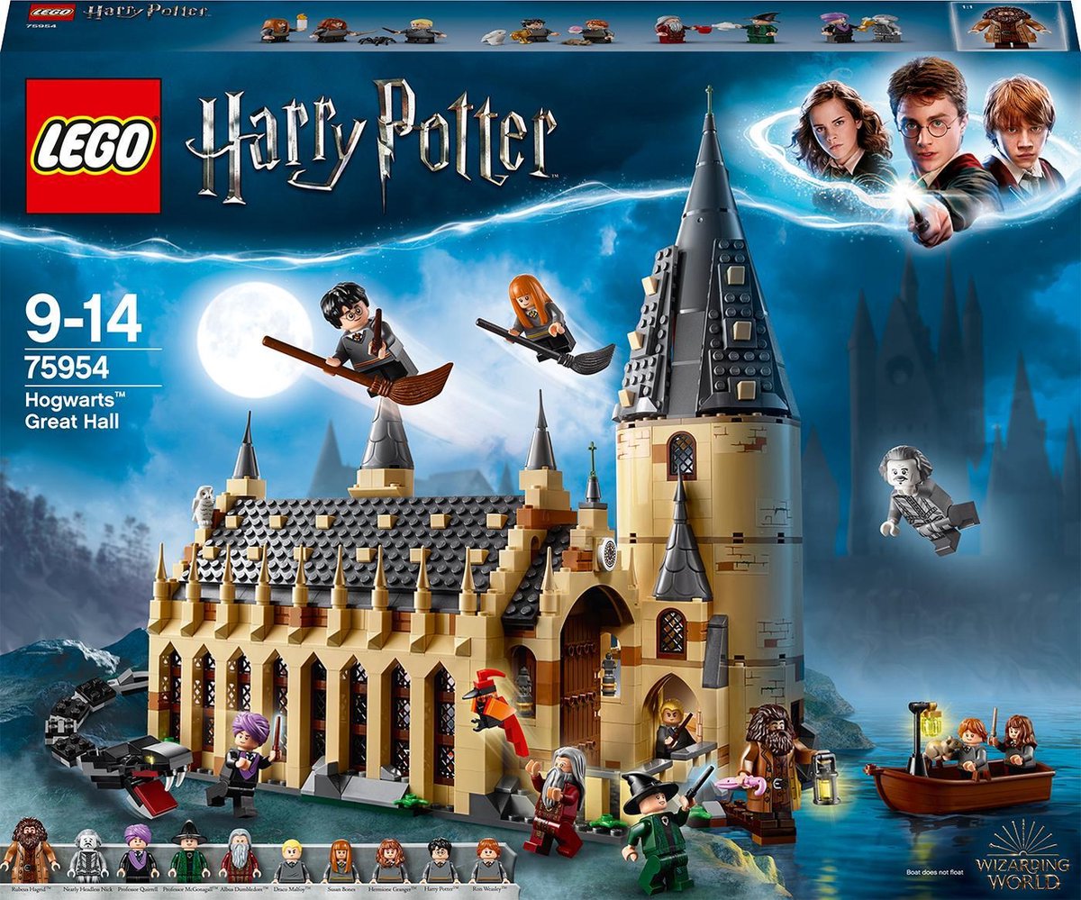 LEGO Harry Potter 75954 La Grande Salle du château de Poudlard | bol.com