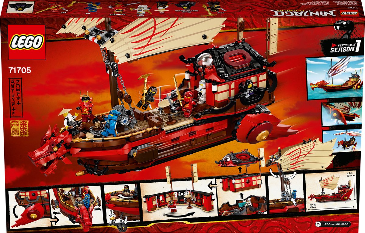 LEGO NINJAGO Destiny's Bounty 71705 — afbeelding 14