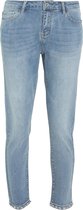 Cassis - Female - Jeans met vlinders en strassteentjes  - Denim
