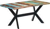 Medina Eettafel 160x80x75 cm massief gerecycled hout