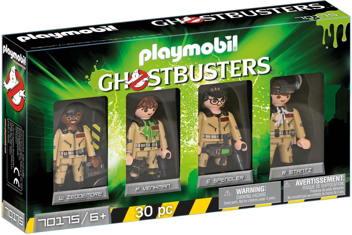 PLAYMOBIL Ghostbusters™ Collector's Set Winston, Peter, Egon en