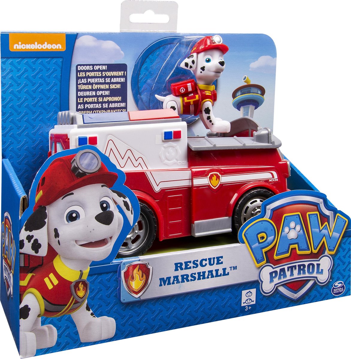 PAW Patrol Ride N Rescue Brandweerauto Marshall - transformeerbaar 2-in-1 - voertuig en speelset PAW Patrol Ride N Rescue Brandweerauto Marshall - transformeerbaar 2-in-1 - voertuig en speelset