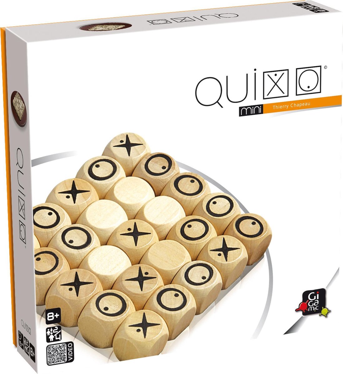 Gigamic - Quixo Mini - Abstract, tactisch bordspel - 2 spelers - NL GB FR DE ES IT — cadeau in Spellen & Speelgoed - foto 5