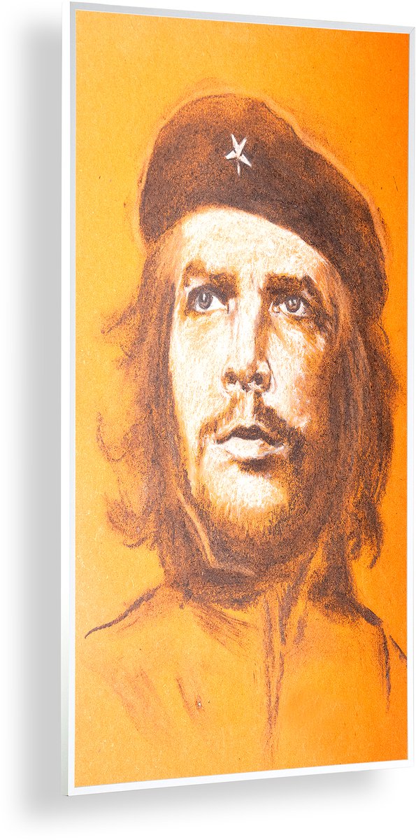 Infrarood Verwarmingspaneel 450W met fotomotief en Smart Thermostaat (5 jaar Garantie) - Che Guevara 145
