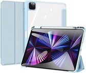 Dux Ducis Toby Series Apple iPad Pro 11 (2022) Hoes Tri-Fold Book Case Blauw