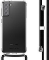 iMoshion Hoesje Geschikt voor Samsung Galaxy S21 FE Hoesje Met Koord - iMoshion Backcover met koord - Transparant