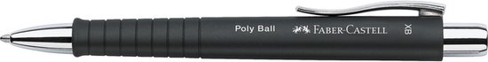 Faber-Castell balpen - Polyball - XB - zwart - FC-241153