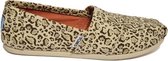 Toms Classic  Espadrille Dames 10009715 Natural Bobcat With Gold Foil Maat 41