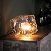 dePauwWonen Rock clear Tafellamp - incl led lampen - E27 - Transparant
