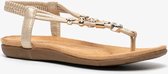 Blue Box dames sandalen - Goud - Maat 39