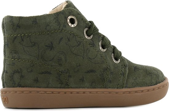 Shoesme donkergroene half hoge bootie met dino-print | bol.com