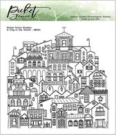 A City in the World Clear Stamps (BB-124)