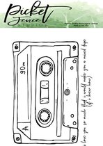 Mixed Tape Love Clear Stamps (S-108)