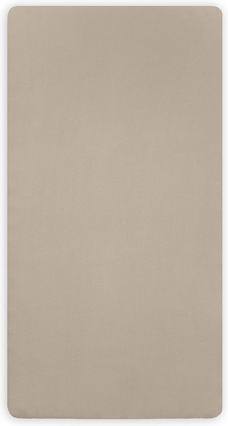 Jollein Baby Hoeslaken Ledikant - Nougat - Jersey - 2 Stuks - 60x120cm