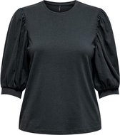 Only T-shirt Onynovie Life 2/4  Top Jrs 15216722 Blue Graphite Dames Maat - M