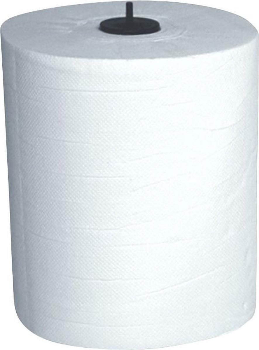 Goedkoopste Handdoekrol 129066 Matic wit 2lgs 6rollen (129066
