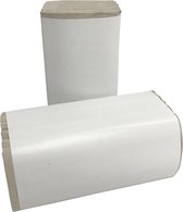 Handdoekjes 23x25cm Z-gevouwen naturel 1lgs 10.000stuks (50791XL)
