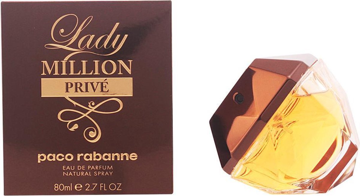 PACO RABANNE LADY MILLION PRIVÉ spray 80 ml | parfum voor dames aanbieding | parfum femme | geurtjes vrouwen | geur - Paco Rabanne