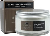 St James of London Scheercreme pot Black Pepper & Lime