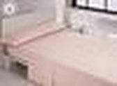 Verstelbaar onderlaken Happy Home LISOS COTTON Roze Bed van 180