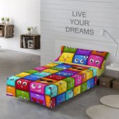 Sheet Set 3 stuks voor BED 90cm HELLO EMOTICONS
