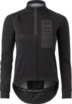 AGU Merino Regenjas SIX6 Dames - Zwart - L - Ademend