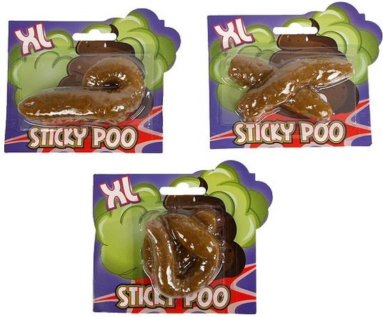 Toys Amsterdam Fopdrol Junior 8 Cm Siliconen Bruin