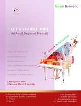 Let's Learn Piano: An Adult Beginner Method (Color)