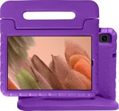Samsung Galaxy Tab A7 Lite 2021 Hoes Kindvriendelijke Kids Case Paars
