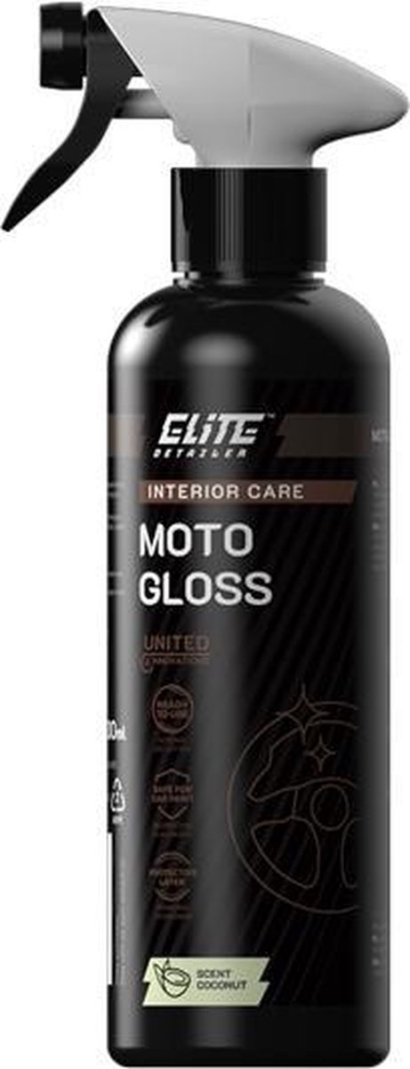 Elite Detailer Moto Gloss | Motor conservering - 500 ml