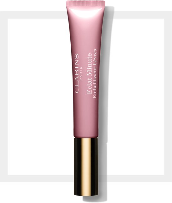 Clarins Natural Lip Perfector 07 Toffee Pink Shimmer Lipgloss 12 Make-up