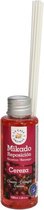 Casadelasaromas Geurstokjes Mikado Kersen 100 Ml Glas Rood