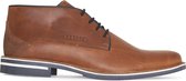 Gaastra - Heren Nette schoenen Murray Mid Lea M Cognac - Bruin - Maat 43