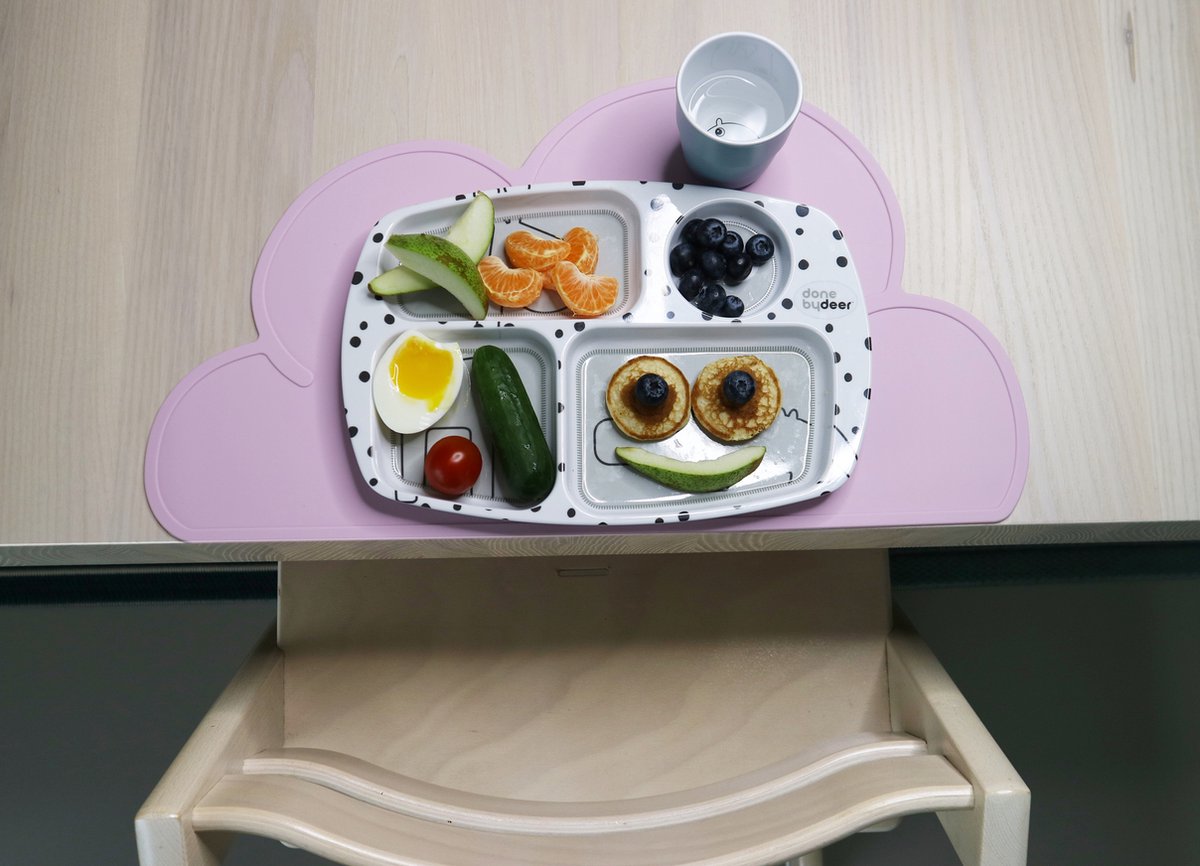 Lindong baby kinderen placemat placemat wolk siliconen