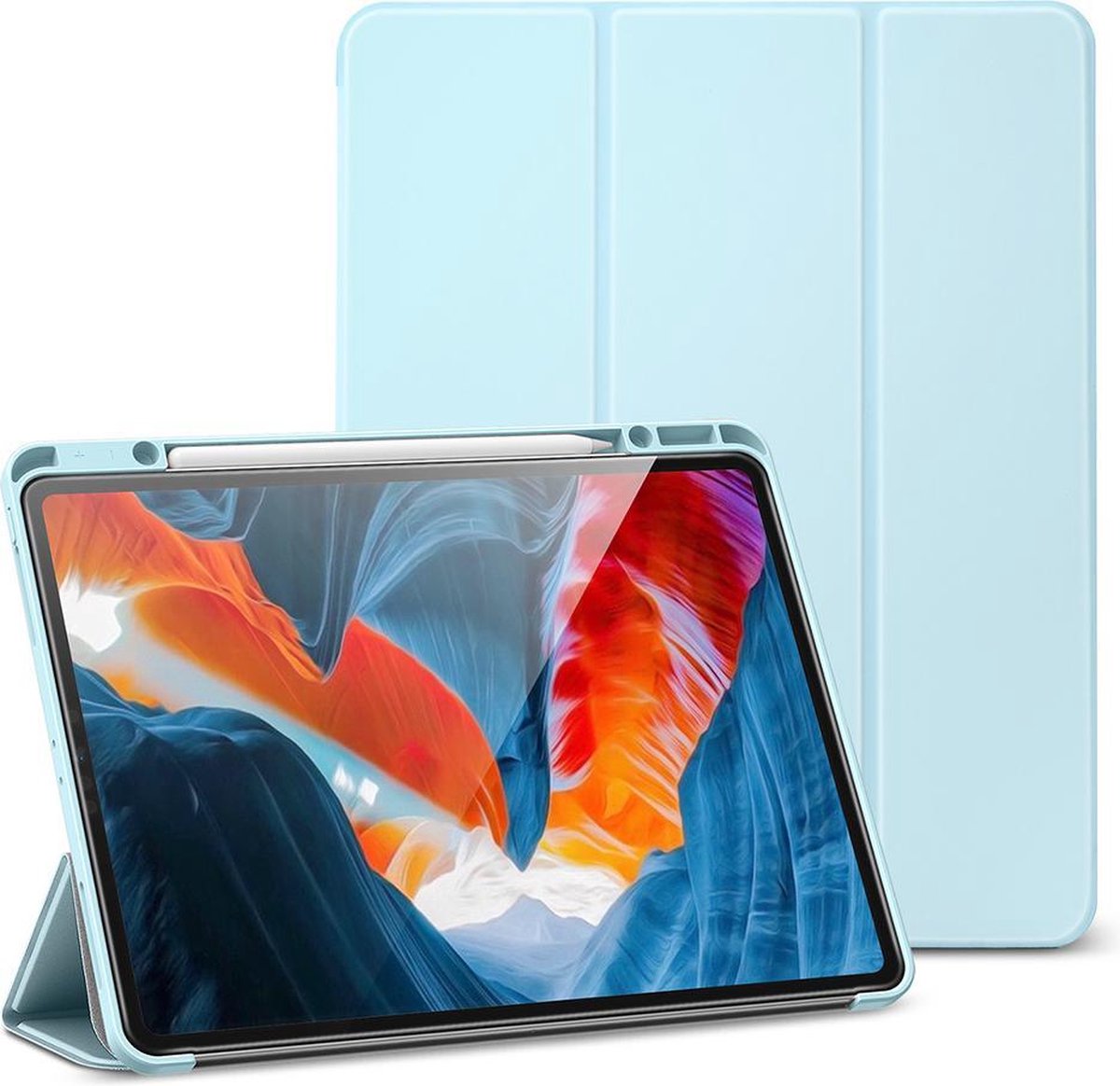 ESR - Rebound Pencil Case iPad Pro 12.9 inch (2021) | Blauw