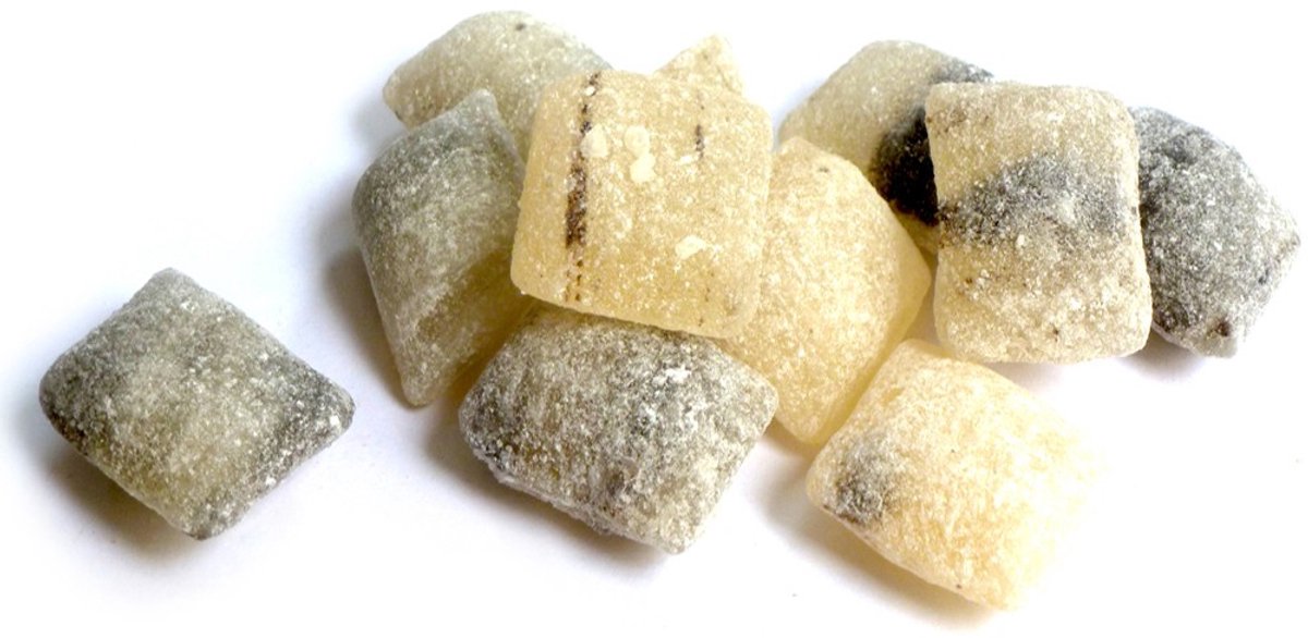 Salmiakbrokken+Wybertjes - 1 kilo (2 x 500 gram)