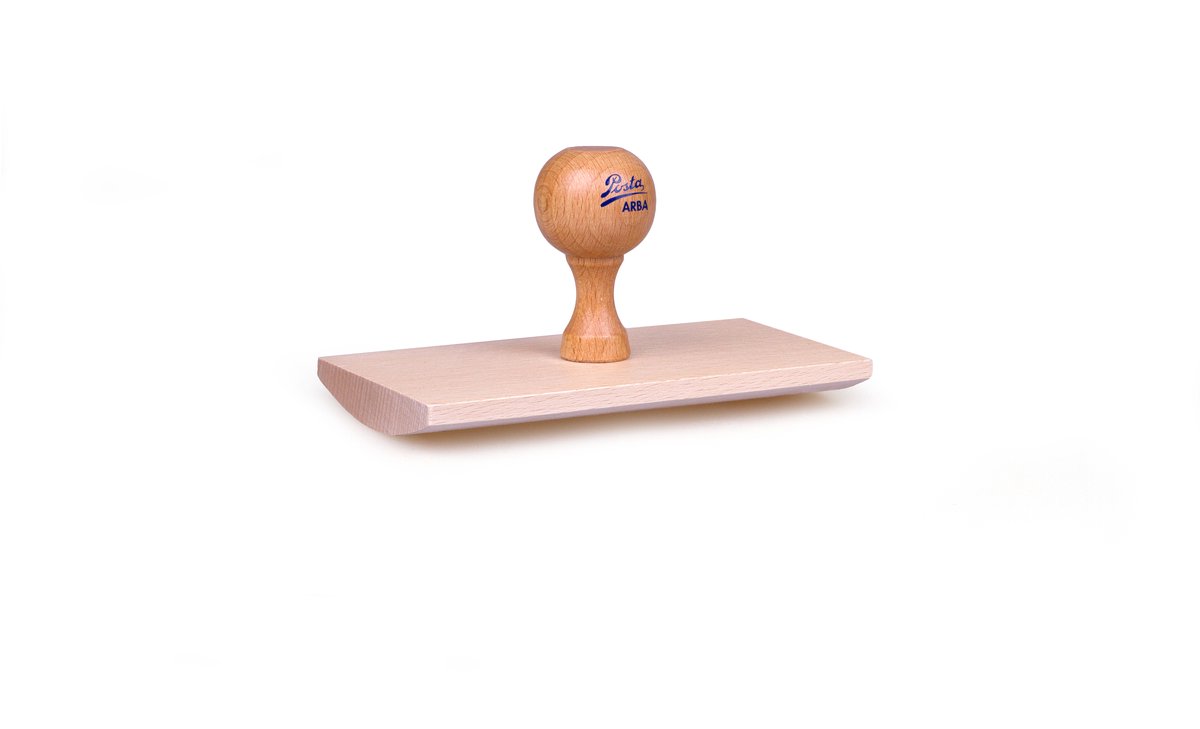 Houten stempel Posta Arba 158, 150x80 mm